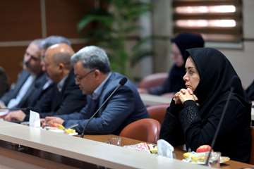 جلسه مدیران گروه های آموزشی در بیمارستان رفیده